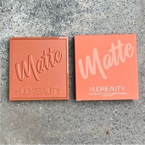 HUDA Beauty Matte Warm Obsessions eyeshadow palette 7.03g contouring autumn